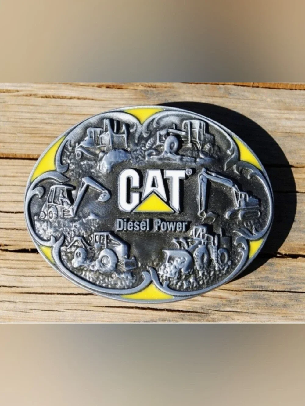 New CAT Caterpillar Diesel Power belt Buckle Choose One 2 Styles Available